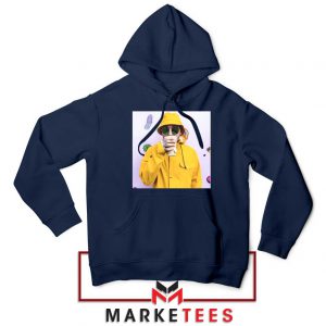 Mac Miller Singer Navy Blue Hoodie