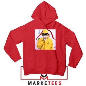 Mac Miller Singer Red Hoodie