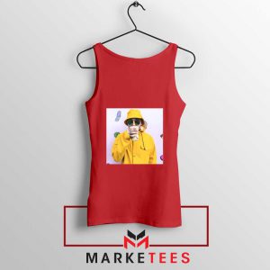 Mac Miller Singer Red Tank Top