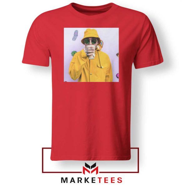 Mac Miller Singer Red Tshirt