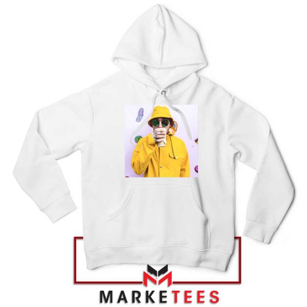 Mac Miller Singer White Hoodie