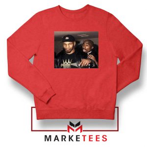 Mike Tyson Tupac Shakur Red Sweatshirt