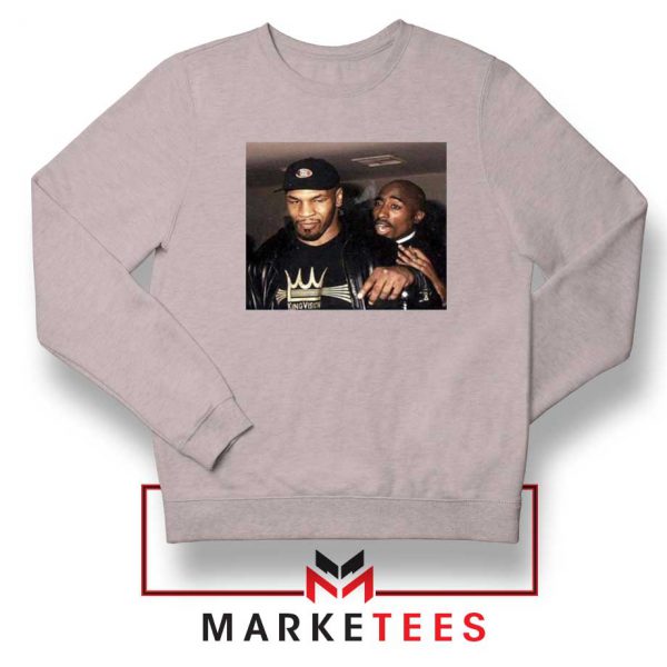 Mike Tyson Tupac Shakur Sport Grey Sweatshirt