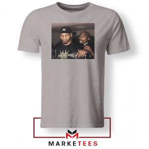 Mike Tyson Tupac Shakur Sport Grey Tshirt