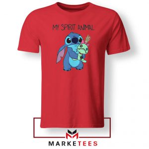 My Spirit Animal Stitch Red Tshirt