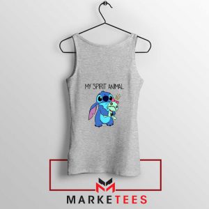 My Spirit Animal Stitch Sport Grey Tank Top