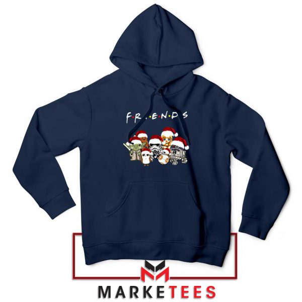 Star Wars Characters Friends Navy Blue Hoodie