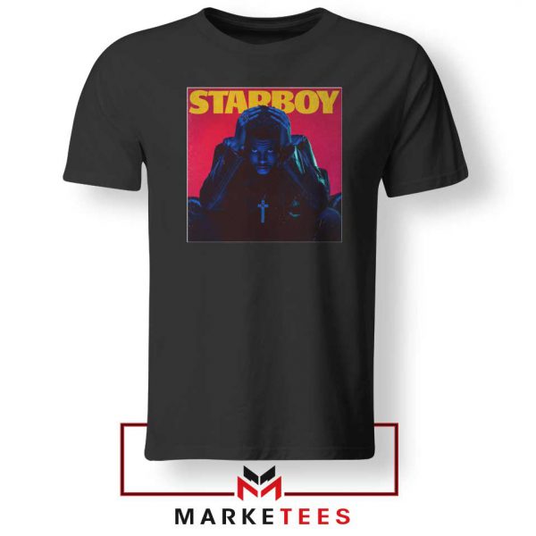 Starboy Album Black Tshirt