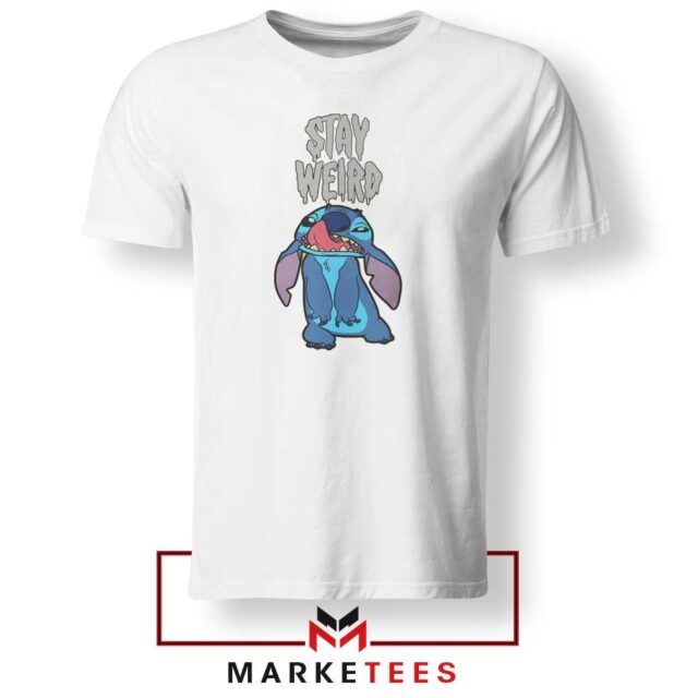 Stitch Stay Weird Graphic T-Shirt