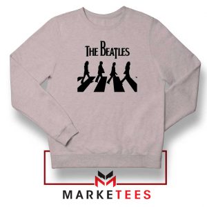 The Beatles 70s Sport Grey Sweatshirt