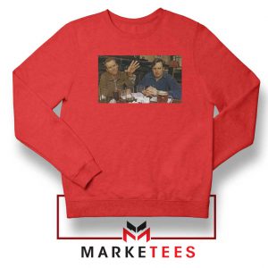 The Peep Show Red Sweatshirt