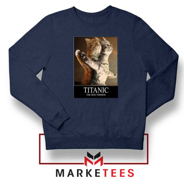 Titanic New Version Navy Blue Sweatshirt