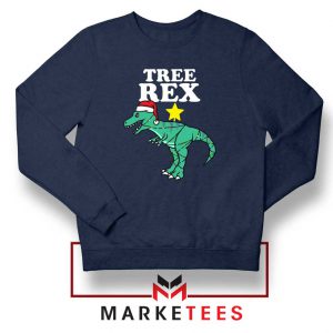 Tree Rex Xmas Navy Blue Sweatshirt