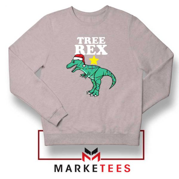 Tree Rex Xmas Sport Grey Sweatshirt