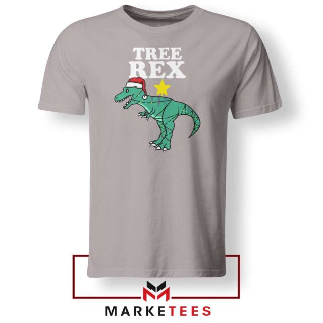 Funny Tree Rex Christmas Dinosaur Tee