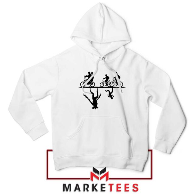 Upside Down Horror Graphic Hoodie