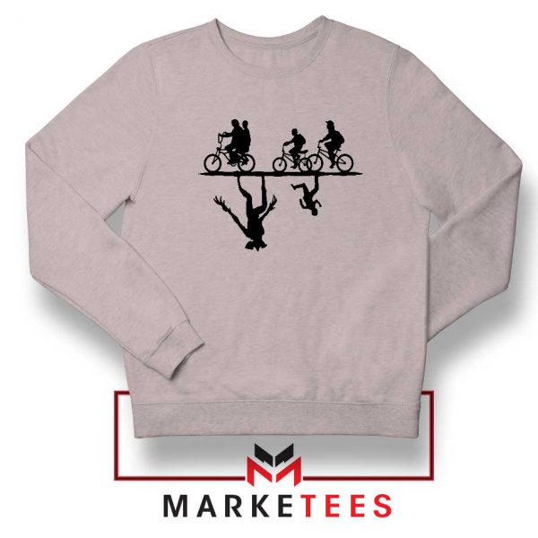 Upside Down Horror Sport Grey Sweatshirt