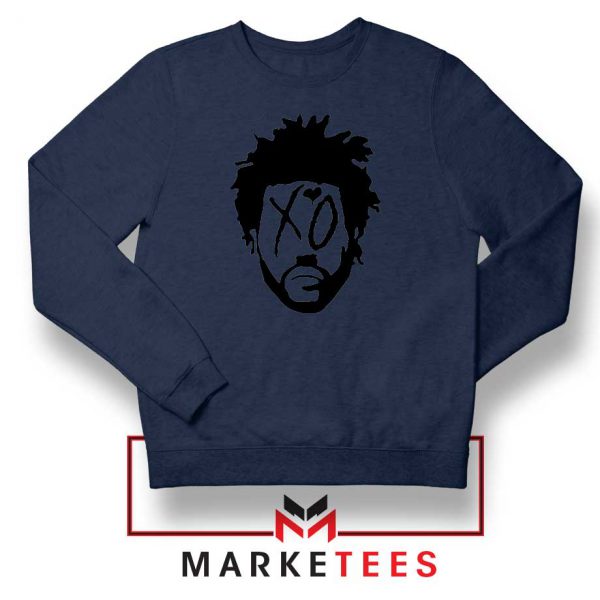 XO Record Label Navy Blue Sweatshirt