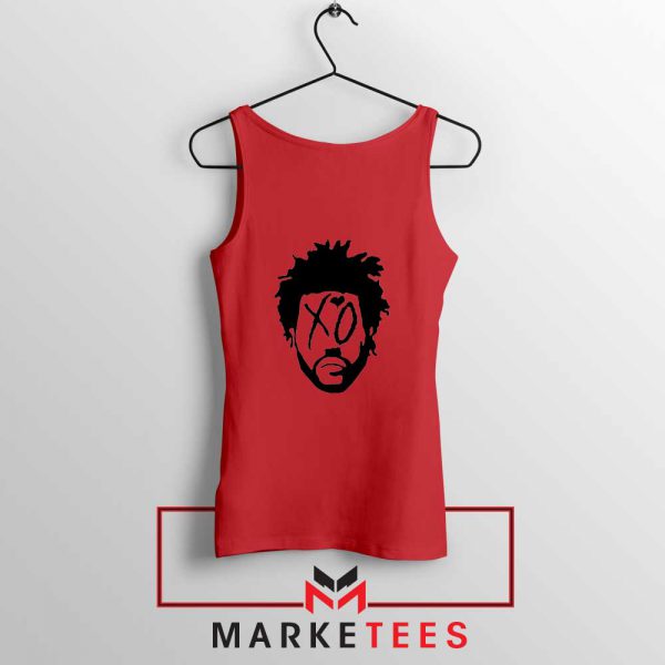 XO Record Label Red Tank Top