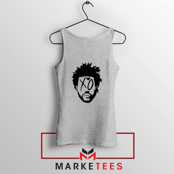 XO Record Label Sport Grey Tank Top