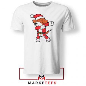 Xmas Dabbing Dog Tshirt