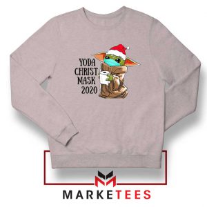 Yoda Christmask 2020 Sport Grey Sweatshirt