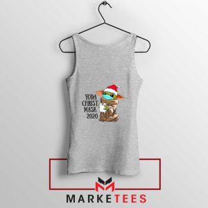 Yoda Christmask 2020 Sport Grey Tank Top