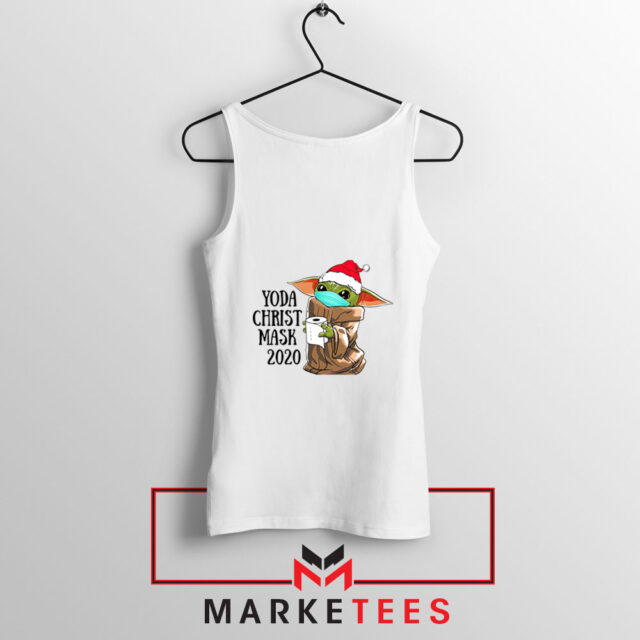 Yoda Christmask 2020 Tank Top Christmas Quarantine Tops - Passionately