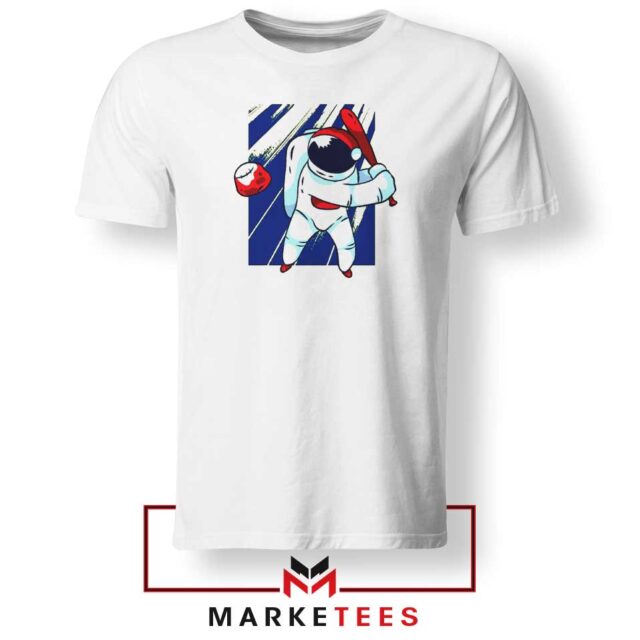 Space Astronaut Baseball T-Shirt