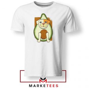 Avocado Vegan Dog Graphic Tshirt
