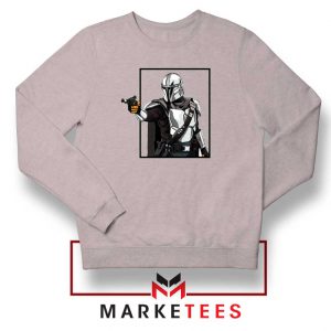 Boba Fett Design Star Wars Sport Grey Sweatshirt