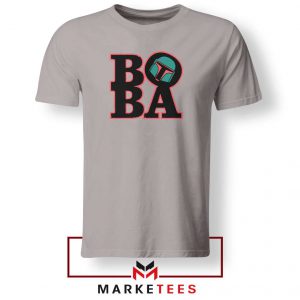 Boba Fett Graphic TV Series Sport Grey Tshirt