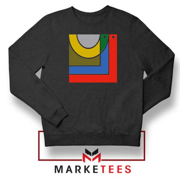 Bon Iver Band New Album Logo Black Sweatshirt