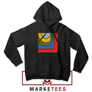 Bon Iver Indie Band Album Logo Black Hoodie