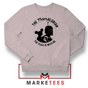 Galaxy Edge Mom Mickey Sport Grey Sweatshirt