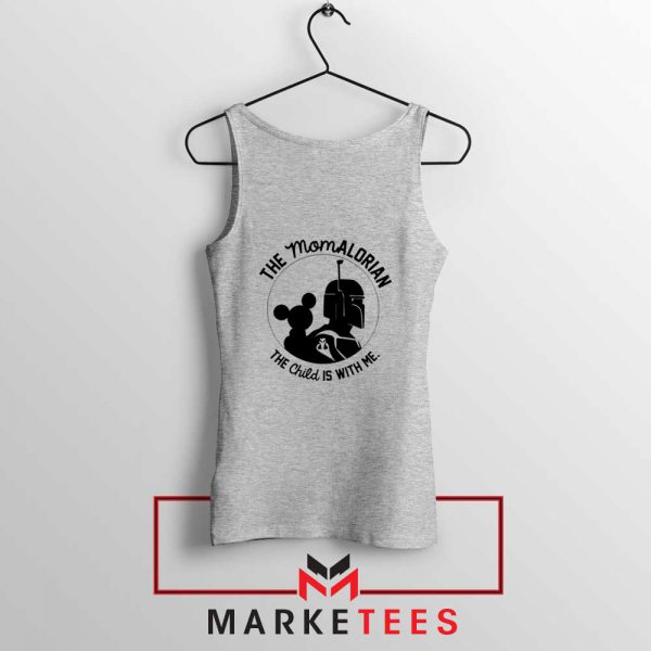 Galaxy Edge Mom Mickey Sport Grey Tank Top