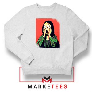Mona Lisa Cartoon Design Sweatshirt
