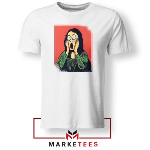 Mona Lisa Cartoon Design Tshirt
