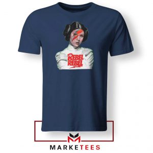 T-Shirt Uomo Princess Leia Rebel – Maglietta Nera Con Stampa Digitale – Taglia 3XL – Regalo Per Fan Di Star Wars