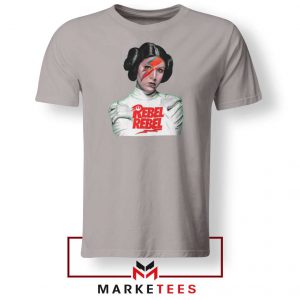 Rebel Princess Leia Star Wars Sport Grey Tshirt