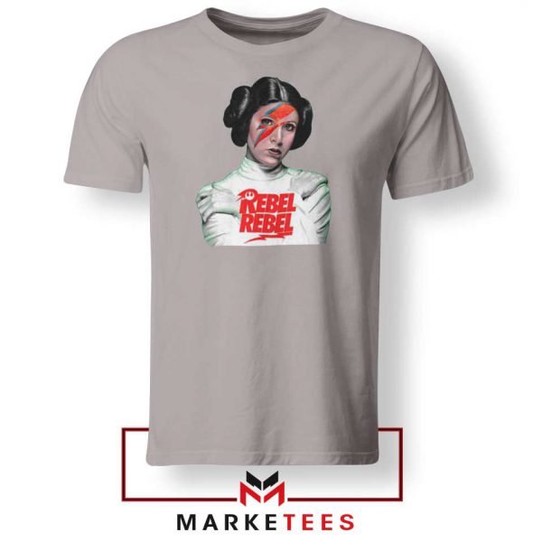 Rebel Princess Leia Star Wars Sport Grey Tshirt