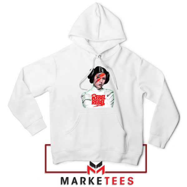 Rebel Rebel Parody Princess Leia Hoodie