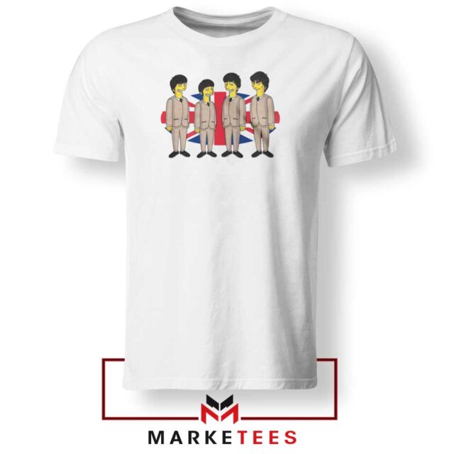 The Simpsons Rock Band Parody Graphic Tee