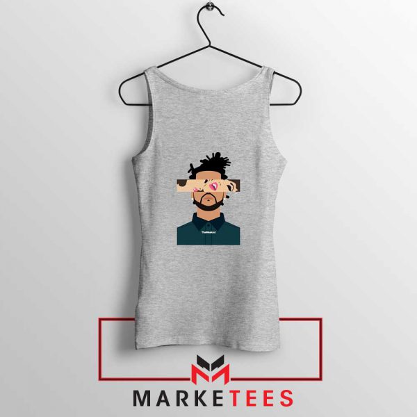 The Weeknd Xo Ovo Tour 2015 Sport Grey Tank Tops