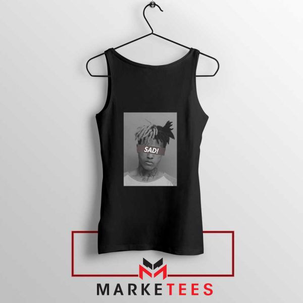 XXXTentacion Sad Rapper Black Tank Top