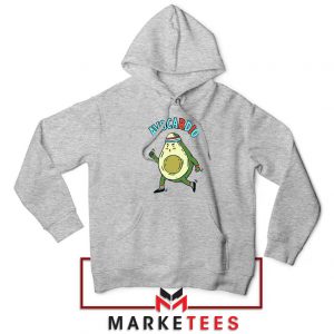 Avocardio Vegan 2021 Best Sport Grey Hoodie