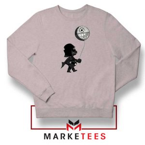 Baby Vader Balloon Banksy Sport Grey Sweatshirt