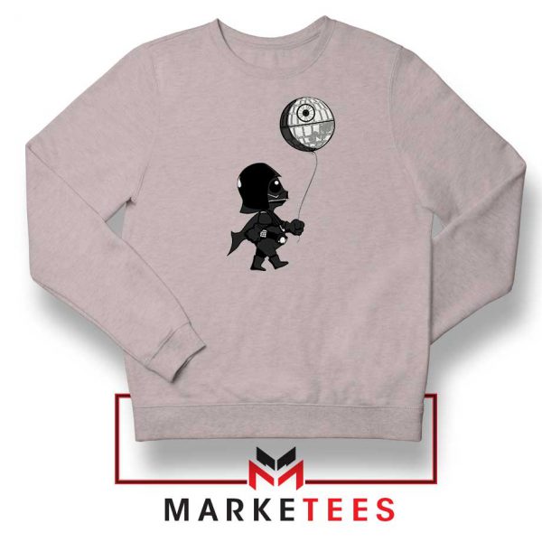 Baby Vader Balloon Banksy Sport Grey Sweatshirt