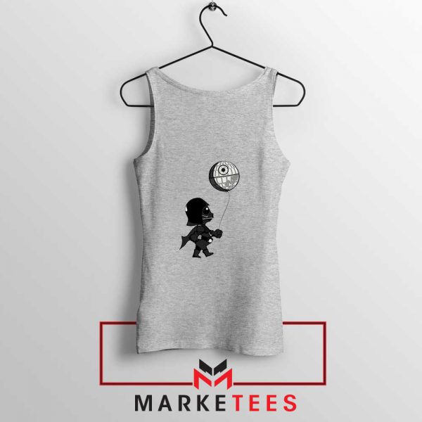 Baby Vader Balloon Banksy Sport Grey Tank Top