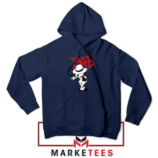 Bad Dog Jackson Style Best Navy Blue Hoodie